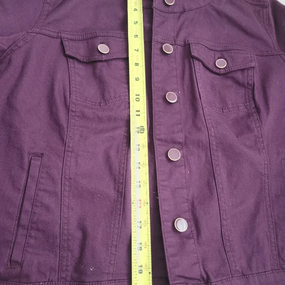 Cropped Denim Jacket - Picture 4 of 6